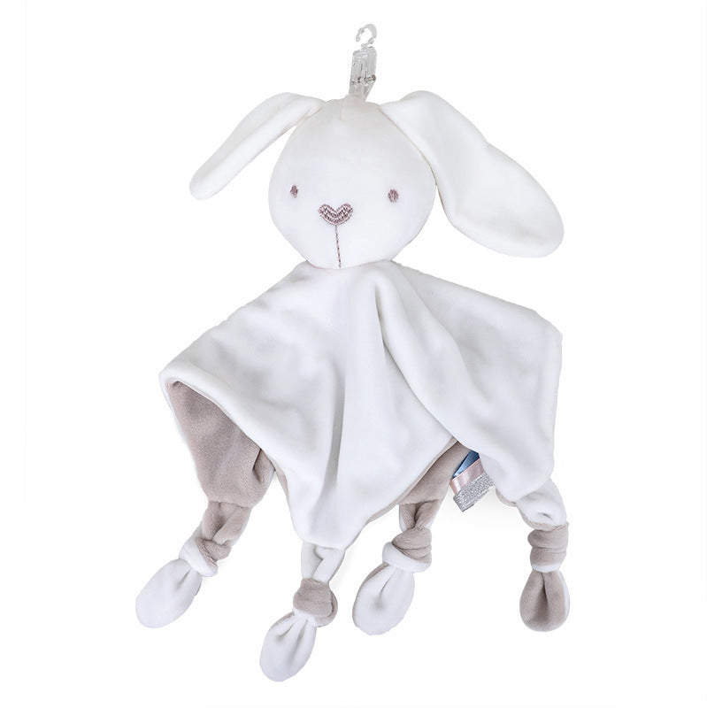 Embroidered custom Personalised baby comforter Stuffed animal gift, Newborn Gift