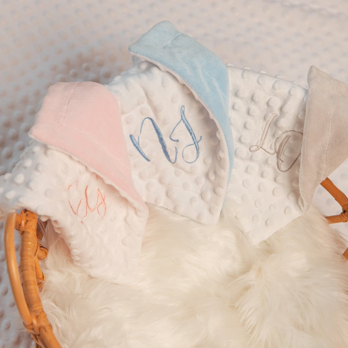 Embroidery custom Blanket Newborn Baby Girl Personalized Baptism Gift, Custom Minky With Name Swaddle Blankets