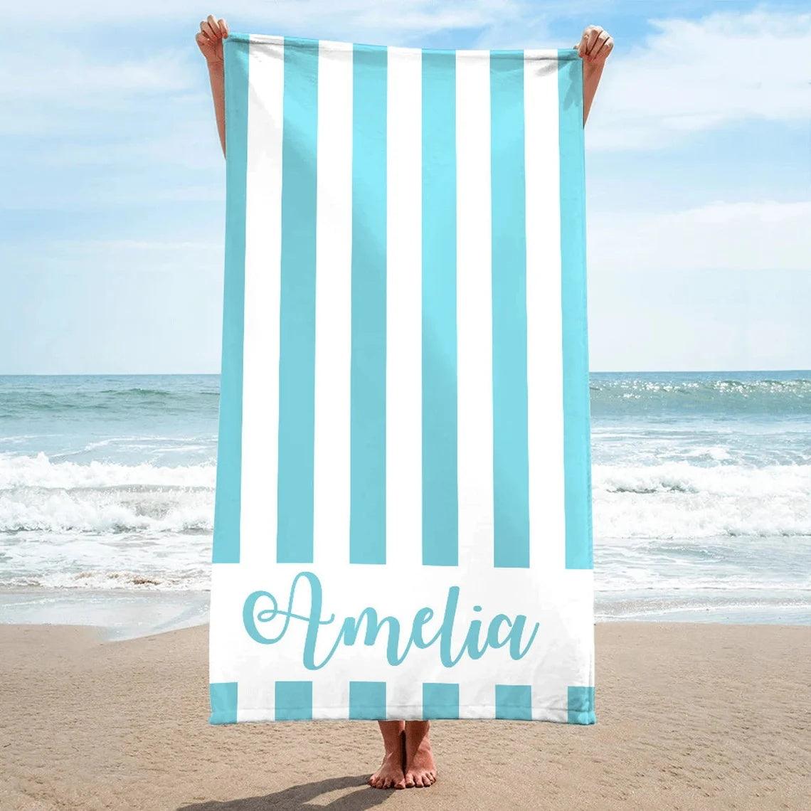 Custom name Beach Towel - Chencai Flexible Customization Supply Chain