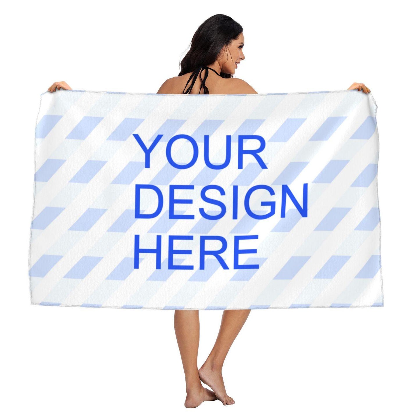 Custom Polyester cotton bath towel - Chencai Flexible Customization Supply Chain