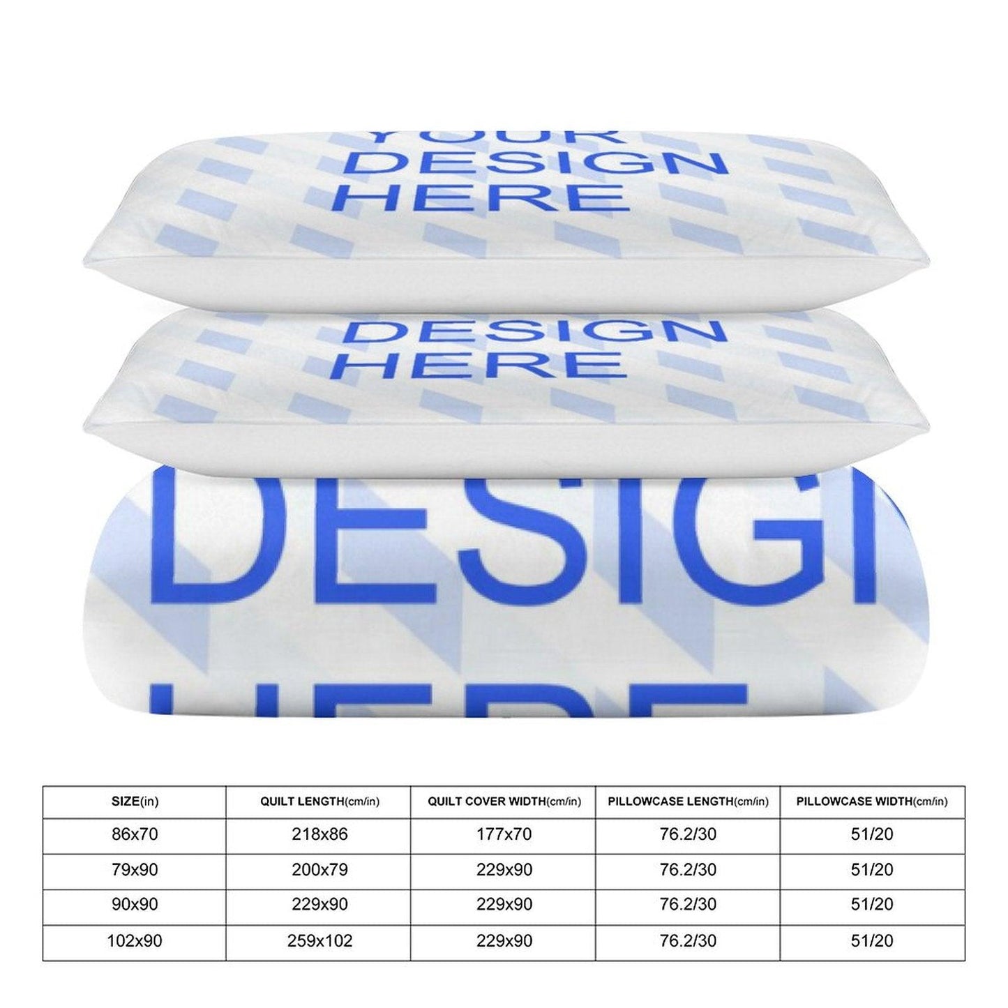 Custom Bedding Sets Pillowcases Printed Duvet Cover Set Wholesale Drop Ship POD - Chencai Flexible Customization Supply Chain