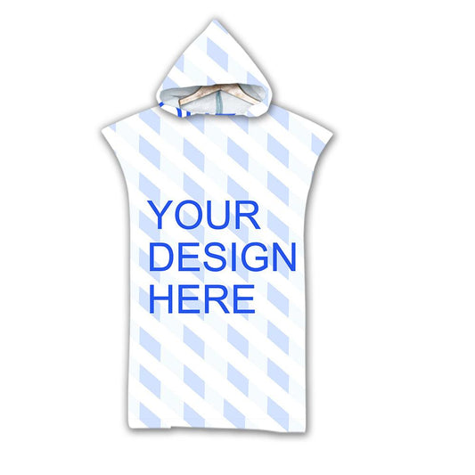 Custom Adult Hooded Beach Towel - Chencai Flexible Customization Supply Chain