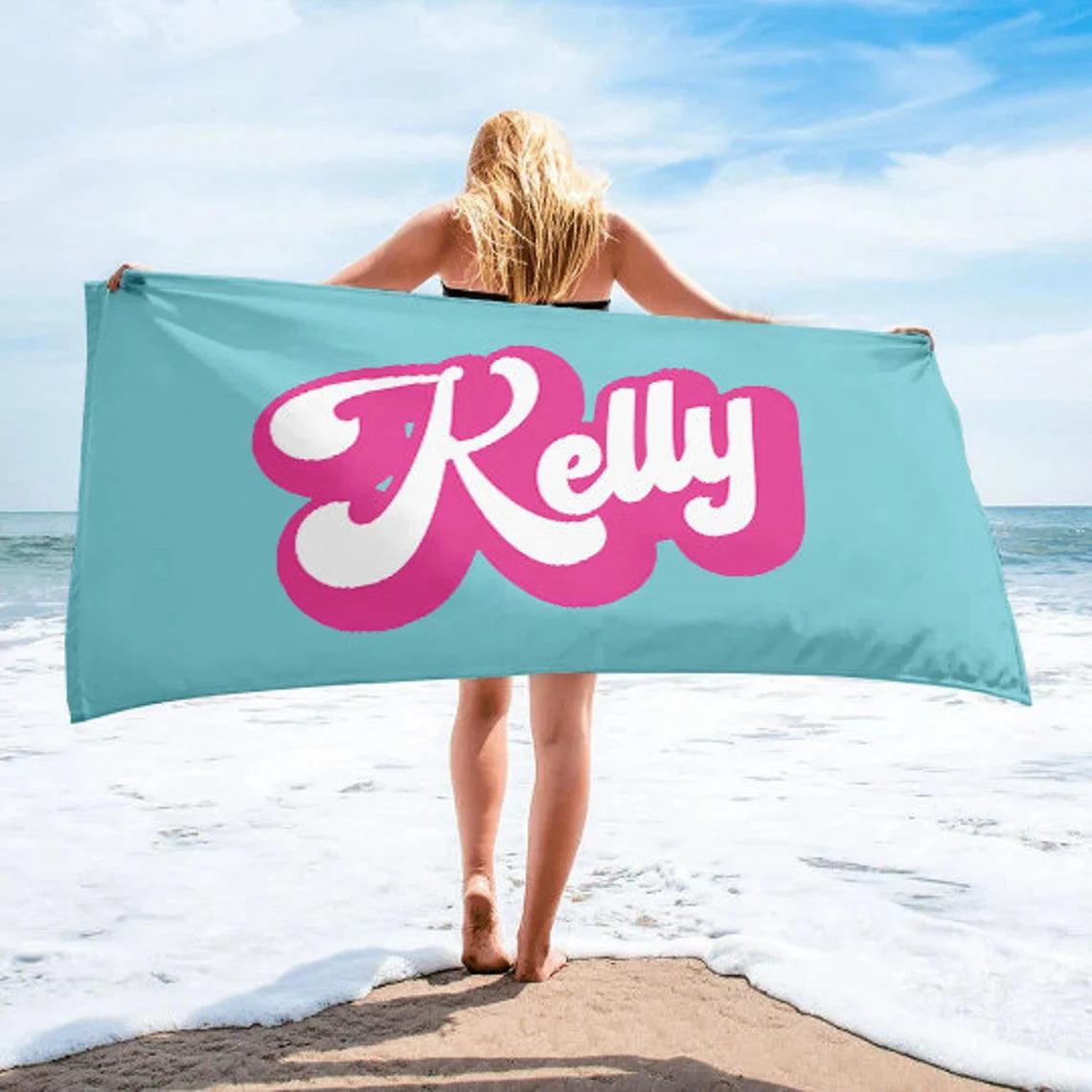 Custom name Beach Towel B2B - Chencai Flexible Customization Supply Chain